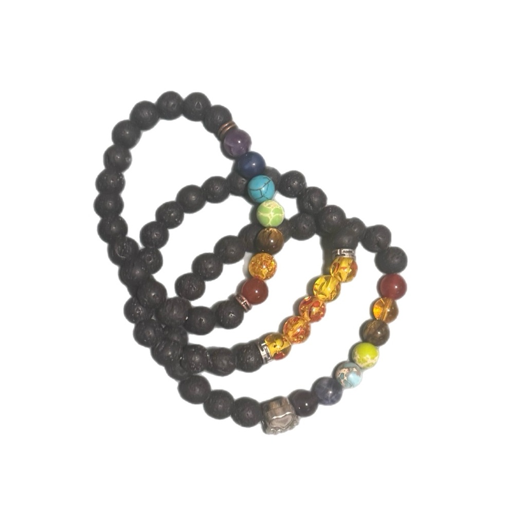 Colorful Beaded Bracelet Set